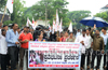 Vittal minor rape case : DYFI, SFI stage protest demanding arrest of accused